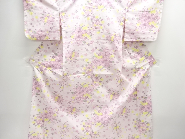 JAPANESE KIMONO / YUKATA / COTTON / FLOWER / Maison de FLEUR